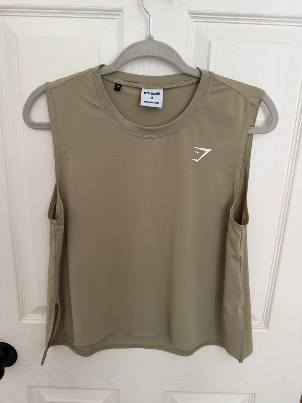 Gymshark Olive Green Performance Muscle Tank